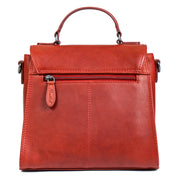 Benthill Kleine Handtasche Damen Echt Leder | Henkeltasche aus hochwertigem Rindsleder | Kleine Vintage Tasche Hobo Bag Beutel