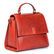 Benthill Kleine Handtasche Damen Echt Leder | Henkeltasche aus hochwertigem Rindsleder | Kleine Vintage Tasche Hobo Bag Beutel