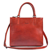 Benthill Handtasche Damen Echt Leder | Hochwertige Tasche aus echtem Rindsleder | Vintage Henkeltasche mit Fächern | Damen Schultertasche Gross mit viel Platz