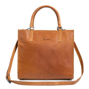 Benthill Handtasche Damen Echt Leder | Hochwertige Tasche aus echtem Rindsleder | Vintage Henkeltasche mit Fächern | Damen Schultertasche Gross mit viel Platz