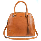 Benthill Handtasche Damen Echt Leder | Henkeltasche aus hochwertigem Rindsleder | Umhängetasche Groß Vintage  Bag Beutel