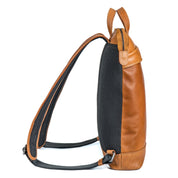 Benthill Rucksack Damen Herren Echt Leder | Kurierrucksack Fahrradrucksack Trekkingrucksack | Lederrucksack aus hochwertigem Rindsleder