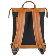 Benthill Rucksack Damen Herren Echt Leder | Kurierrucksack Fahrradrucksack Trekkingrucksack | Lederrucksack aus hochwertigem Rindsleder