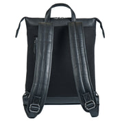 Benthill Rucksack Damen Herren Echt Leder | Kurierrucksack Fahrradrucksack Trekkingrucksack | Lederrucksack aus hochwertigem Rindsleder