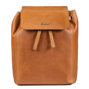 Benthill Rucksack aus hochwertigem Rindsleder | Kurierrucksack Fahrradrucksack Trekkingrucksack | Damen Herren Rucksack | Leder-Rucksack