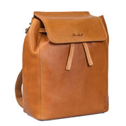 Benthill Rucksack aus hochwertigem Rindsleder | Kurierrucksack Fahrradrucksack Trekkingrucksack | Damen Herren Rucksack | Leder-Rucksack