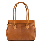 Benthill Damen Handtasche Echt-Leder | Henkeltasche aus weichem hochwertigem Rindsleder | Vintage Fashion Bag Beutel Shopper | Schultertasche