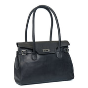 Benthill Damen Handtasche Echt-Leder | Henkeltasche aus weichem hochwertigem Rindsleder | Vintage Fashion Bag Beutel Shopper | Schultertasche