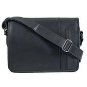 Benthill Umhängetasche Echt Leder | Herren & Damen Messenger Bag aus hochwertigem Rindsleder | Vintage Schultertasche Laptoptasche