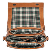 Benthill Kleine Handtasche Damen Echt Leder | Henkeltasche aus hochwertigem Rindsleder | Kleine Vintage Tasche Hobo Bag Beutel