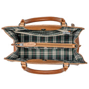 Benthill Handtasche Damen Echt Leder | Hochwertige Tasche aus echtem Rindsleder | Vintage Henkeltasche mit Fächern | Damen Schultertasche Gross mit viel Platz