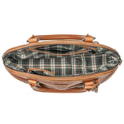 Benthill Handtasche Damen Echt Leder | Henkeltasche aus hochwertigem Rindsleder | Umhängetasche Groß Vintage  Bag Beutel