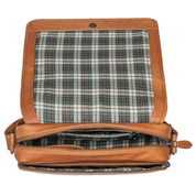 Benthill Umhängetasche Echt Leder | Herren & Damen Messenger Bag aus hochwertigem Rindsleder | Vintage Schultertasche Laptoptasche