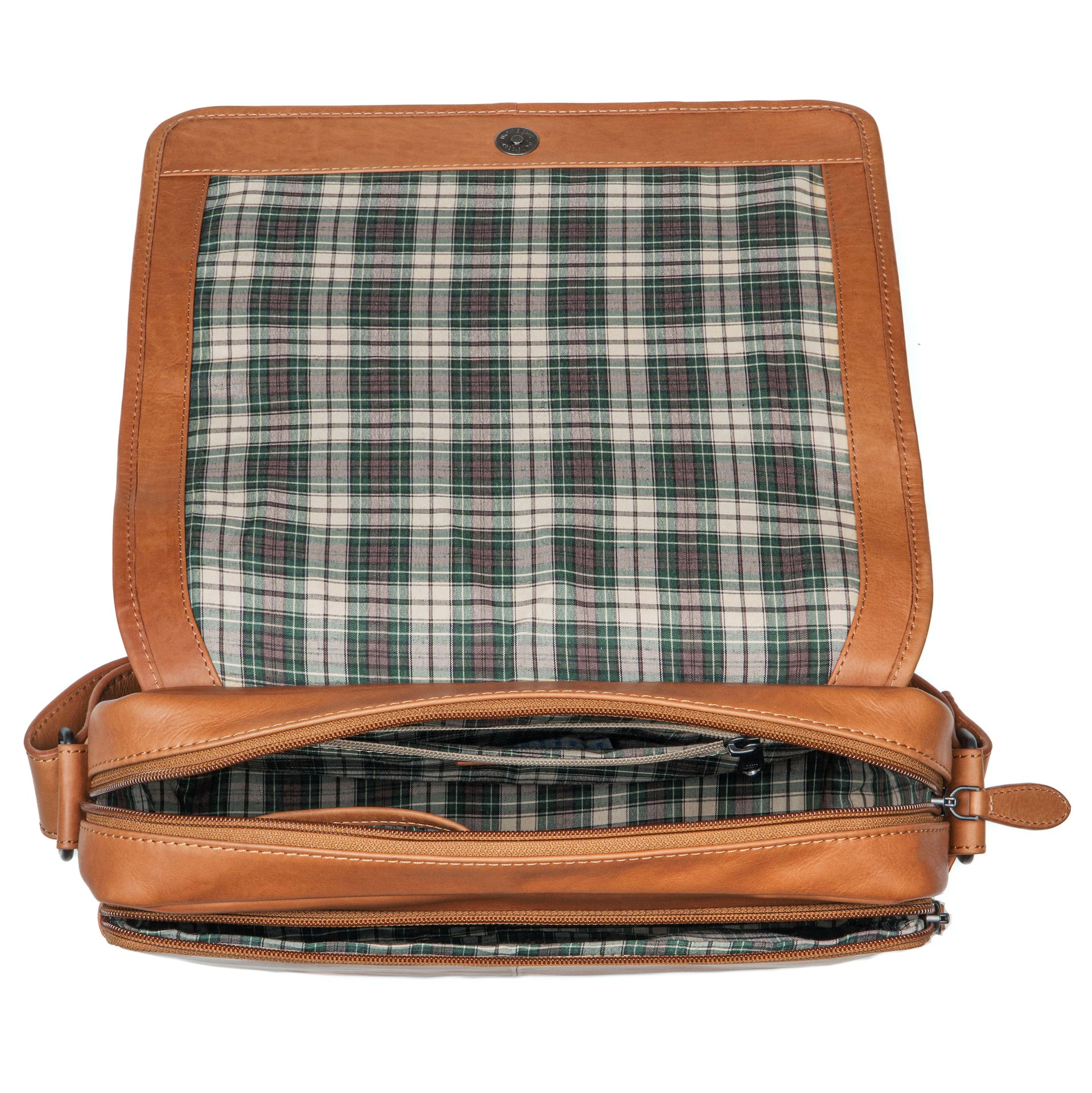 Benthill Umhängetasche Echt Leder | Herren & Damen Messenger Bag aus hochwertigem Rindsleder | Vintage Schultertasche Laptoptasche