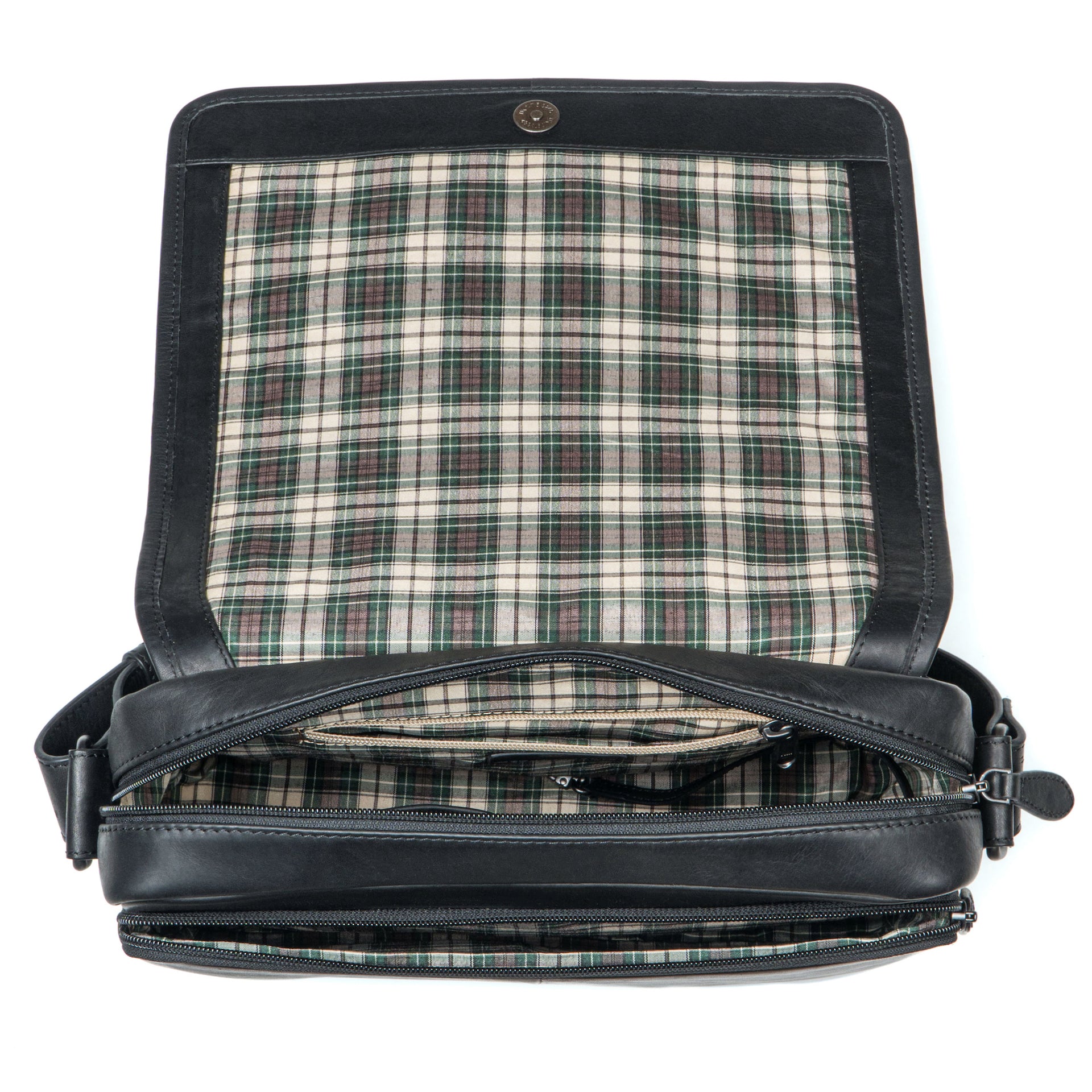 Benthill Umhängetasche Echt Leder | Herren & Damen Messenger Bag aus hochwertigem Rindsleder | Vintage Schultertasche Laptoptasche