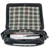 Benthill Umhängetasche Echt Leder | Herren & Damen Messenger Bag aus hochwertigem Rindsleder | Vintage Schultertasche Laptoptasche