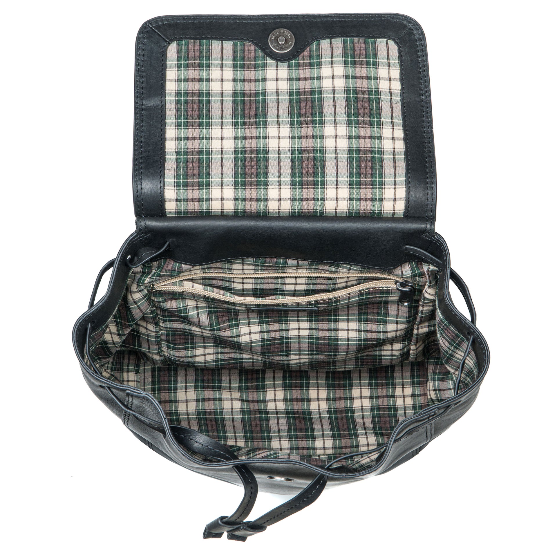 Benthill Rucksack aus hochwertigem Rindsleder | Kurierrucksack Fahrradrucksack Trekkingrucksack | Damen Herren Rucksack | Leder-Rucksack