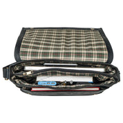 Benthill Umhängetasche Echt Leder | Herren & Damen Messenger Bag aus hochwertigem Rindsleder | Vintage Schultertasche Laptoptasche