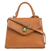 Benthill Handtasche Damen Leder Klein | Henkeltasche aus hochwertigem Rindsleder | Frauen Schultertasche Vintage | Frauen Tasche