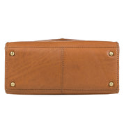 Benthill Handtasche Damen Leder Klein | Henkeltasche aus hochwertigem Rindsleder | Frauen Schultertasche Vintage | Frauen Tasche