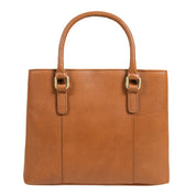 Benthill Handtaschen Damen Leder | Henkeltasche mit Umhängegurt | Vintage Echt Leder Damentasche | Mittelgroße Umhängetasche