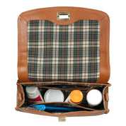 Benthill Handtasche Damen Leder Klein | Henkeltasche aus hochwertigem Rindsleder | Schultertasche Vintage | Frauen Tasche