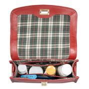 Benthill Handtasche Damen Leder Klein | Henkeltasche aus hochwertigem Rindsleder | Schultertasche Vintage | Frauen Tasche