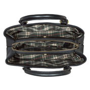 Benthill Handtaschen Damen Leder | Henkeltasche mit Umhängegurt | Vintage Echt Leder Damentasche | Mittelgroße Umhängetasche