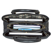 Benthill Handtaschen Damen Leder | Henkeltasche mit Umhängegurt | Vintage Echt Leder Damentasche | Mittelgroße Umhängetasche