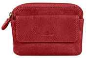 Benthill Schlüsseltasche Leder | Schlüsselbörse mit Münzfach| Kleines Schlüsseletui mit Kartenfach | Echt Leder Schüssel-Etui