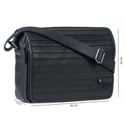 Benthill Messenger Bag Leder | Herren & Damen Umhängetasche aus hochwertigem Rindsleder | Vintage Schultertasche Echtleder Aktentasche