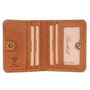 Benthill Kleine Geldbörse Echt Leder | Damen & Herren Geldbeutel RFID Schutz | Minibörse Mini Portemonnaie