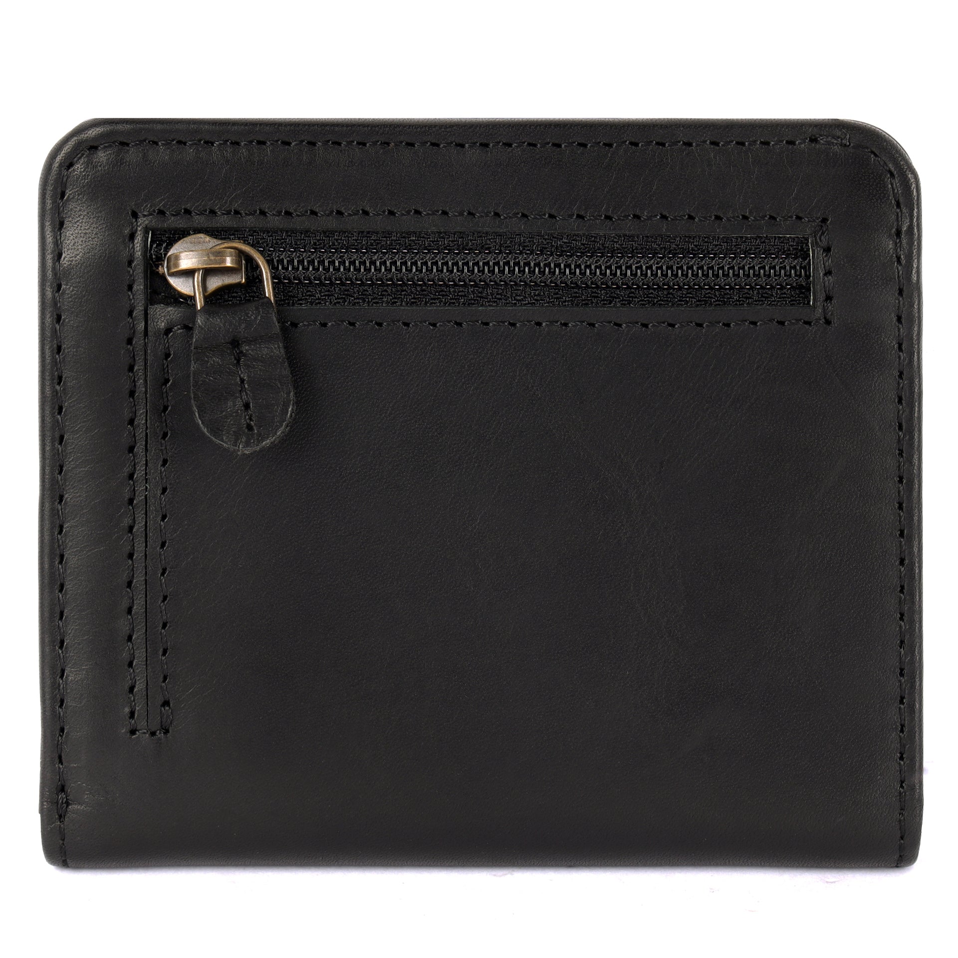 Benthill Kleine Geldbörse Echt Leder | Damen & Herren Geldbeutel RFID Schutz | Minibörse Mini Portemonnaie