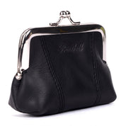 Benthill Geldbeutel Echt Leder Portemonnaie | Geldtasche Echt Leder Kleingeldschütte | Geldbörse Münzbörse