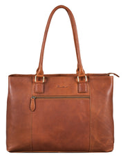 Benthill Damen Tasche Echt Leder | Große Handtasche aus echtem Rindsleder | Vintage Henkeltasche mit vielen Fächern | Damen Schultertasche Gross mit viel Platz