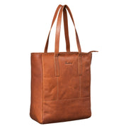 Benthill Shopper Damen Echt Leder | Handtasche aus echtem Rindsleder | Frauen Schultertasche Groß | Vintage Henkeltasche