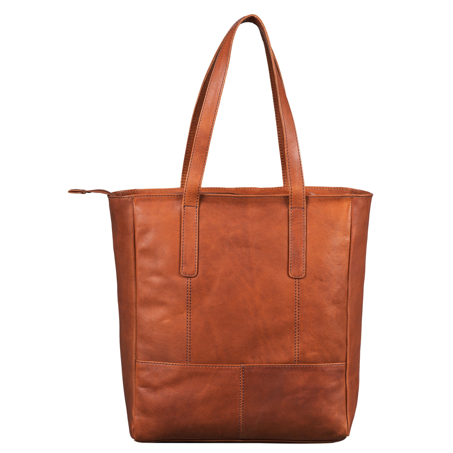 Benthill Shopper Damen Echt Leder | Handtasche aus echtem Rindsleder | Frauen Schultertasche Groß | Vintage Henkeltasche