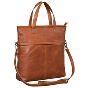 Benthill Leder Shopper Damen | Umhängetasche aus echtem Rindsleder | Große Schultertasche mit Henkeln | Vintage Handtasche