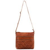 Benthill Schultertasche Damen Echt Leder | Umhängetasche aus echtem Rindsleder | Frauen Handtasche Vintage | Shopper Bag Beutel