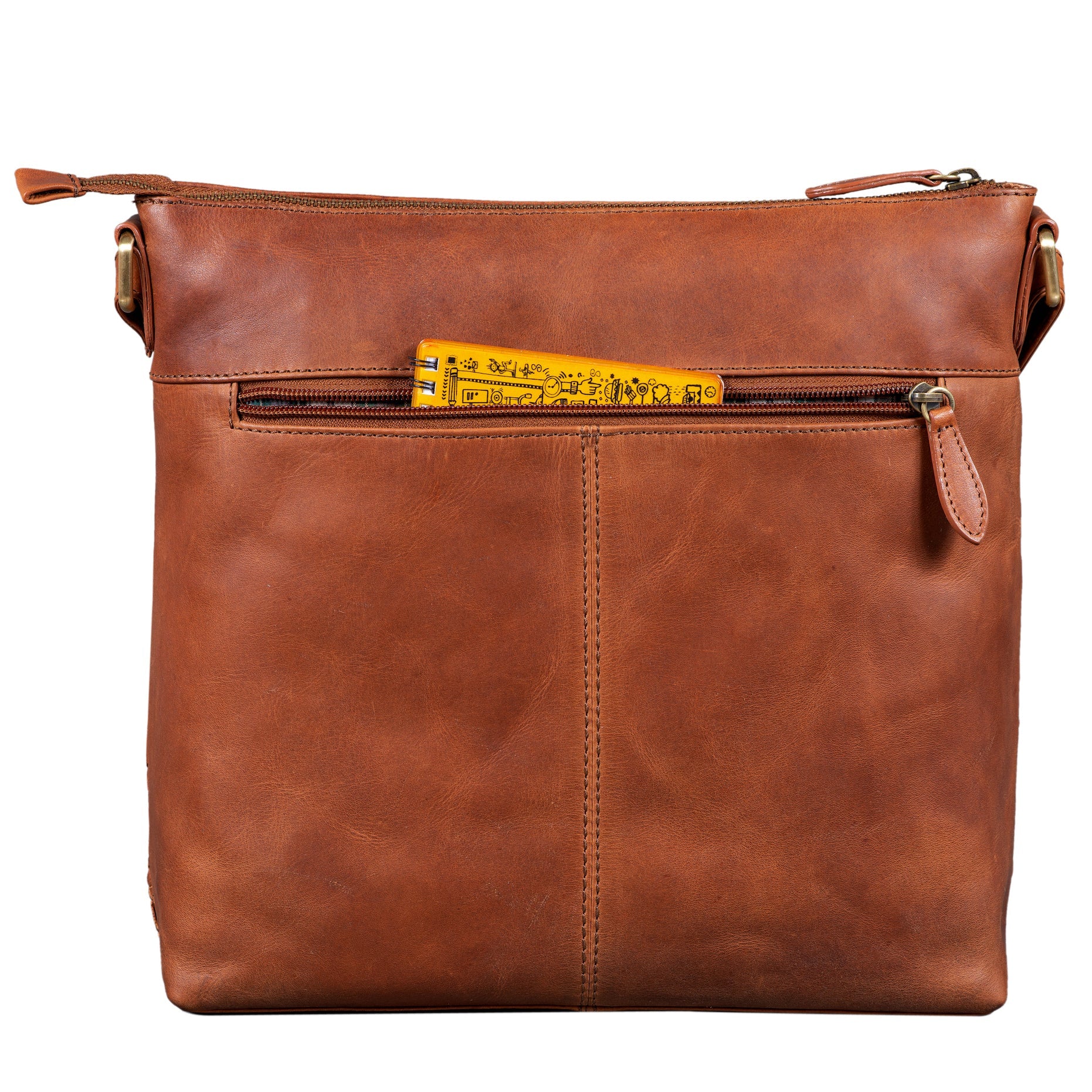 Benthill Schultertasche Damen Echt Leder | Umhängetasche aus echtem Rindsleder | Frauen Handtasche Vintage | Shopper Bag Beutel