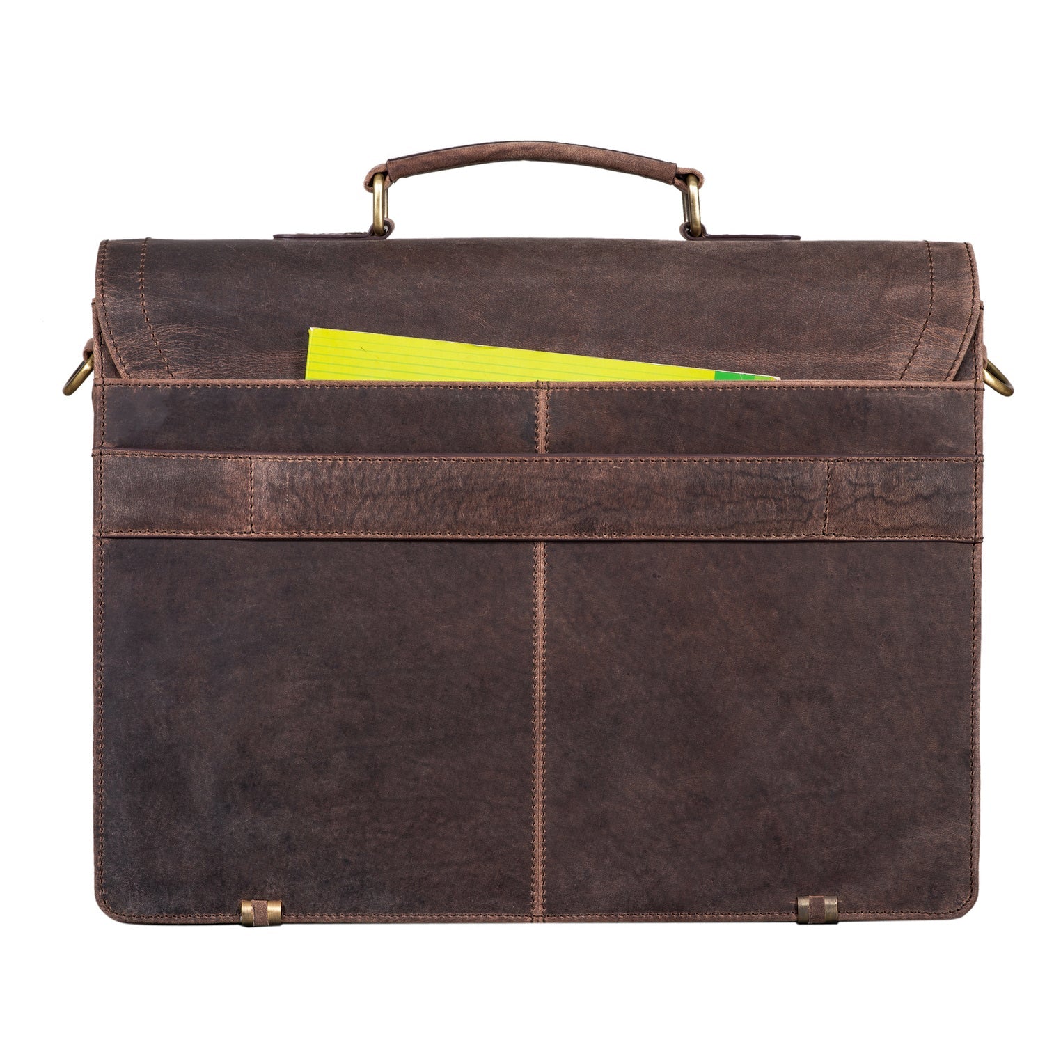 Benthill Aktentasche Leder Laptoptasche - Umhängetasche für Herren und Damen Gross - Briefcase - Ledertasche aus echtem Leder - Große Schultertasche für Laptop