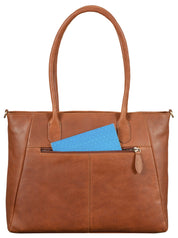Benthill Damen Handtasche Leder - Hochwertige Ledertasche - Große Klassische Damentasche / Shopper - Elegante Umhängetasche - Schultertasche