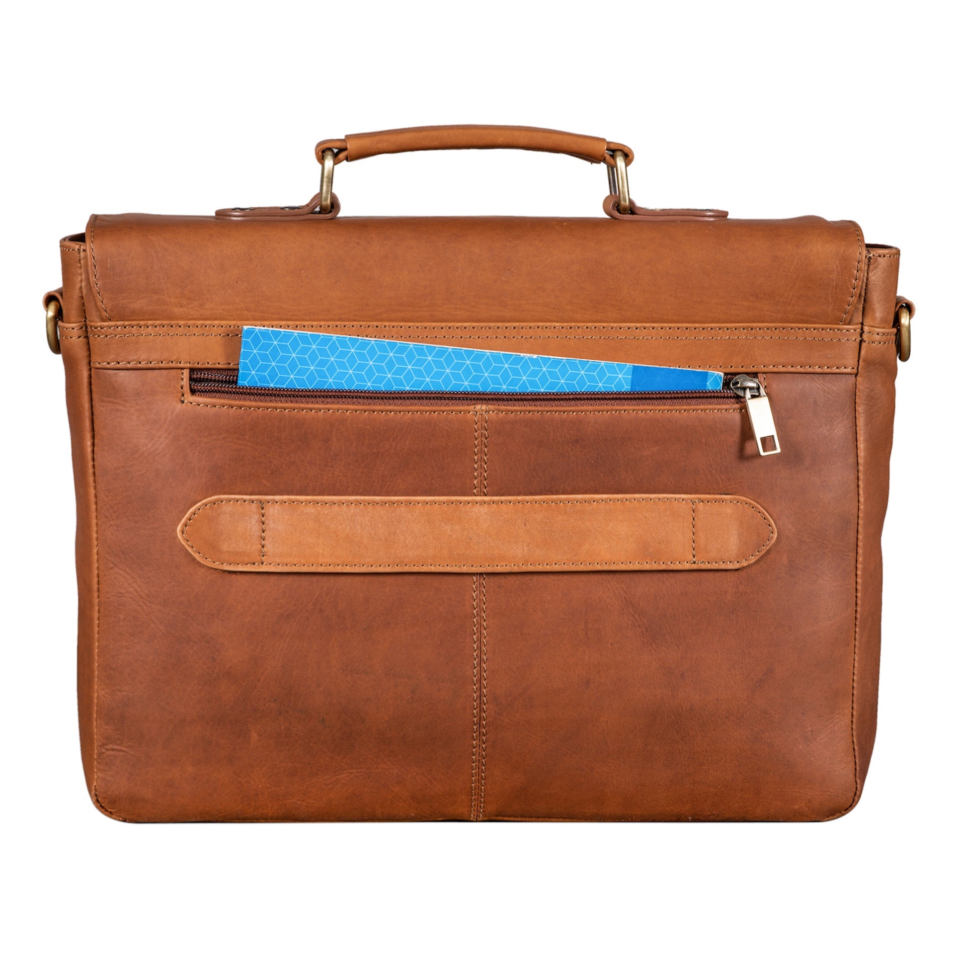 Benthill Aktentasche Leder Laptoptasche - Ledertasche für Herren und Damen - Briefcase - Umhängetasche aus echtem Leder - Schultertasche für Laptop