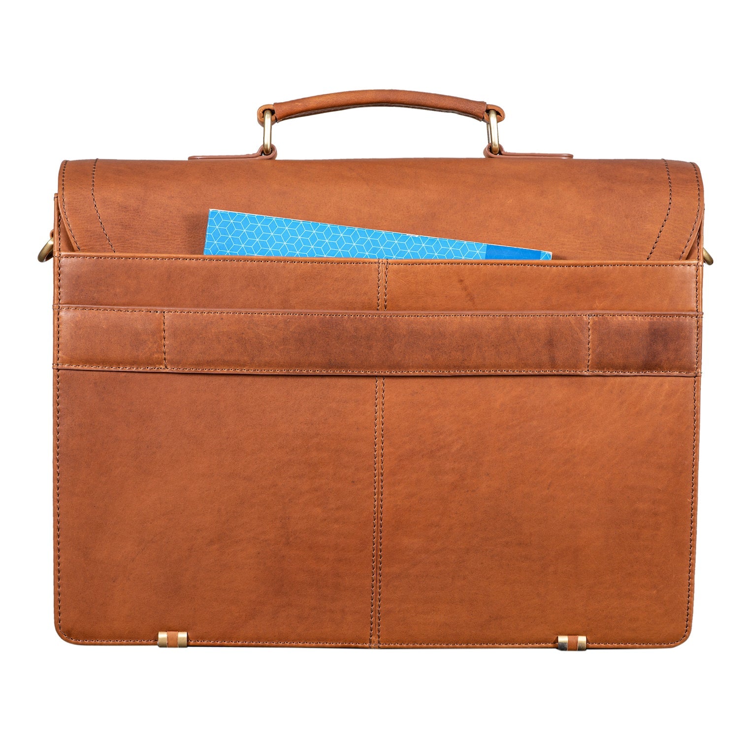 Benthill Aktentasche Leder Laptoptasche - Umhängetasche für Herren und Damen Gross - Briefcase - Ledertasche aus echtem Leder - Große Schultertasche für Laptop