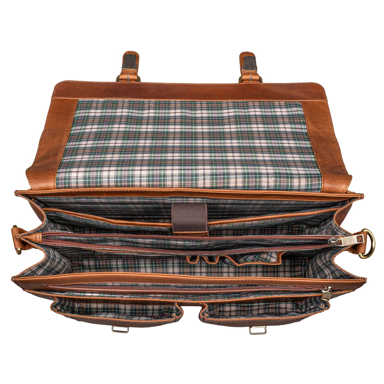 Benthill Aktentasche Leder Laptoptasche - Umhängetasche für Herren und Damen Gross - Briefcase - Ledertasche aus echtem Leder - Große Schultertasche für Laptop