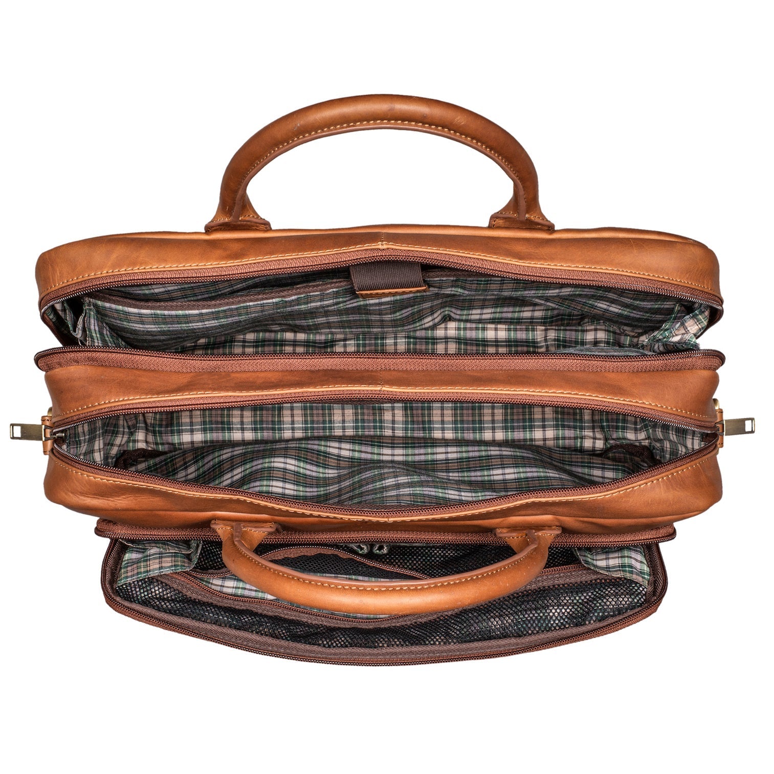 Benthill Aktentasche Leder Laptoptasche - Schultertasche für Herren und Damen Gross - Briefcase - Umhängetasche aus echtem Leder - Große Ledertasche für Laptop