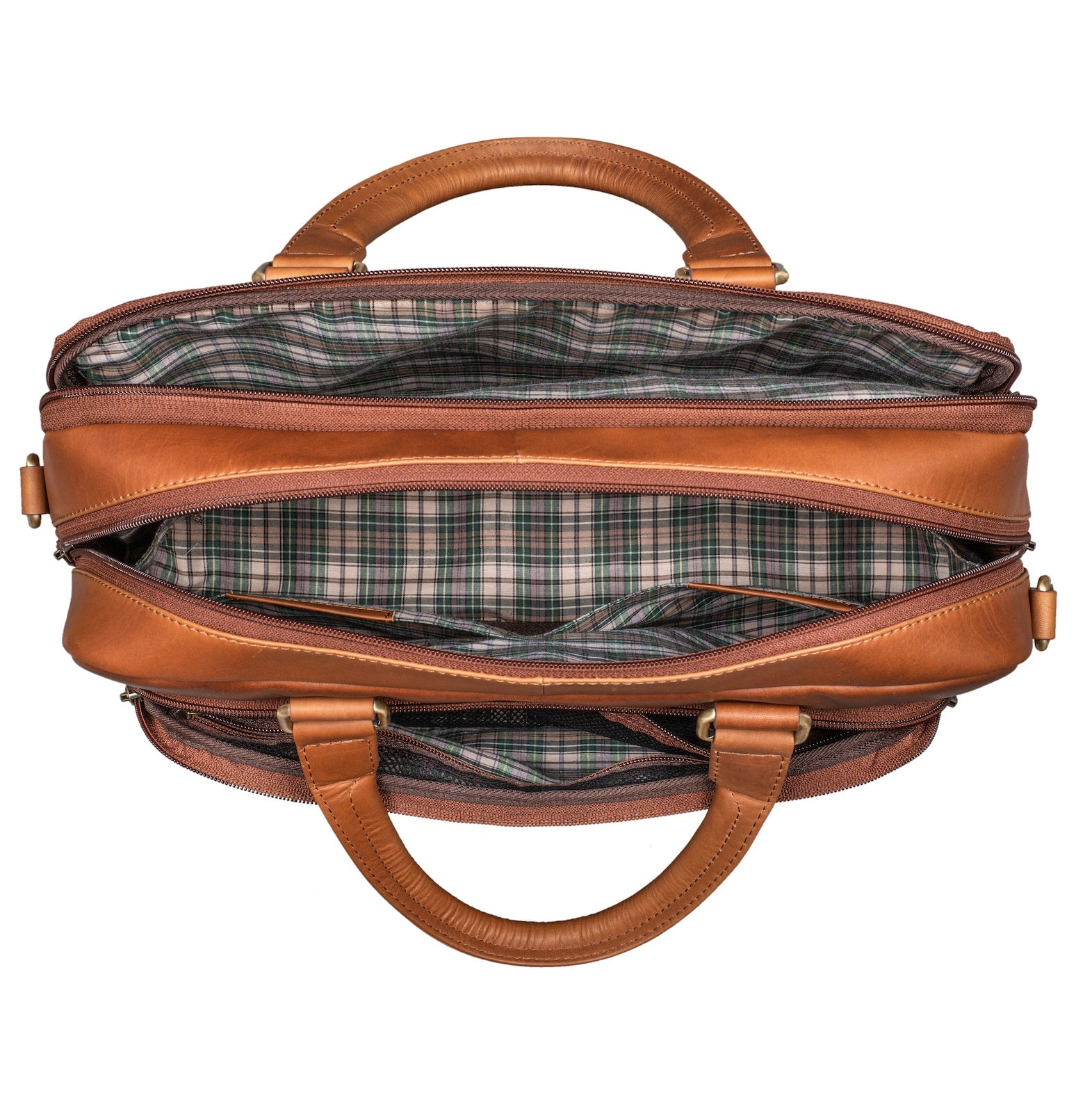 Benthill Aktentasche Leder Laptoptasche - Ledertasche für Herren und Damen Gross - Umhängetasche aus echtem Leder - Große Schultertasche für Laptop