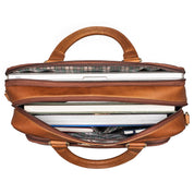 Benthill Aktentasche Leder Laptoptasche - Ledertasche für Herren und Damen Gross - Umhängetasche aus echtem Leder - Große Schultertasche für Laptop