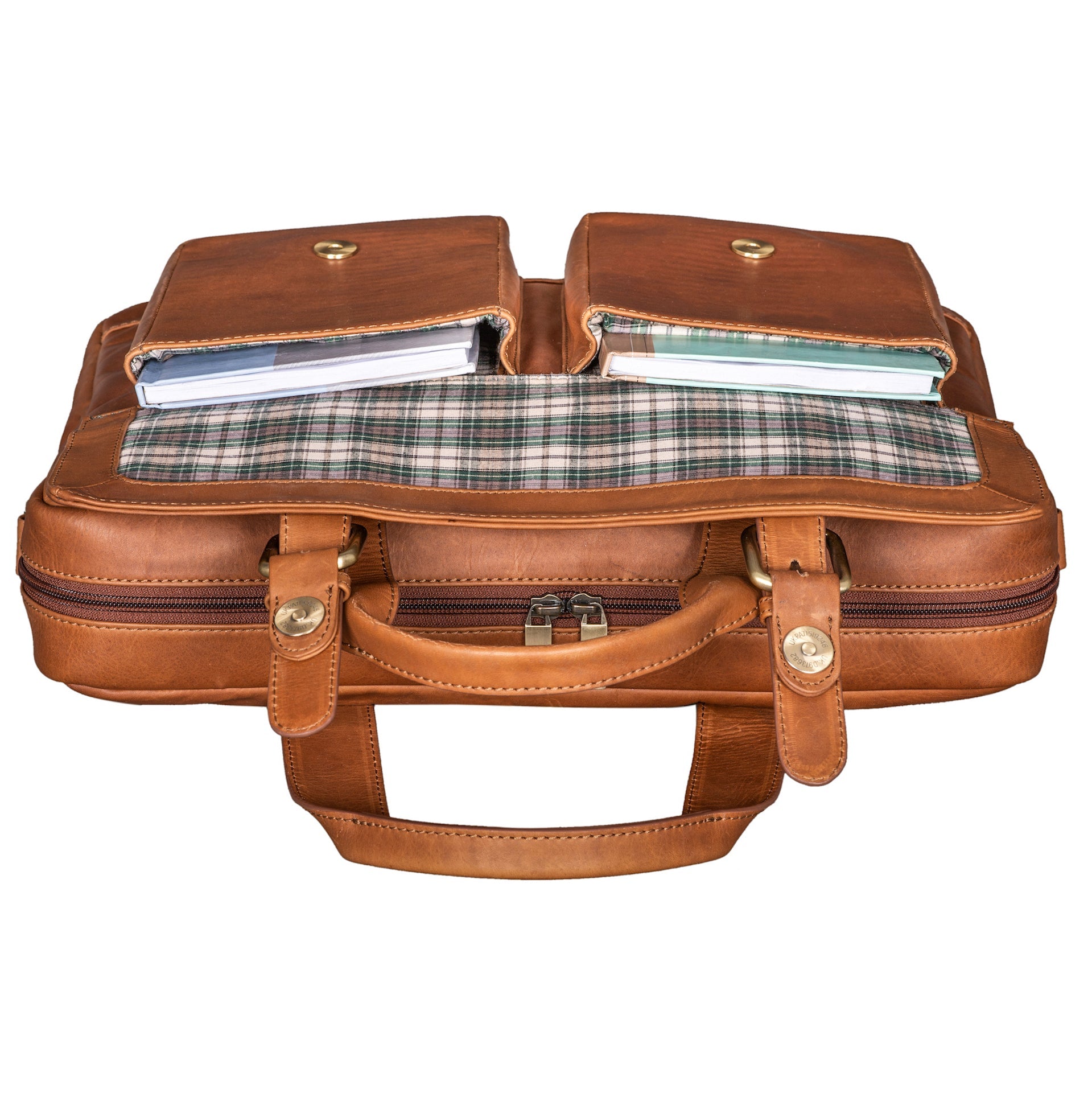 Benthill Aktentasche Leder Laptoptasche - Ledertasche für Herren und Damen Gross - Briefcase - Umhängetasche aus echtem Leder - Große Schultertasche für Laptop