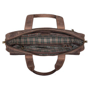 Benthill Aktentasche Leder Laptoptasche - Ledertasche für Herren und Damen Gross - Briefcase - Umhängetasche aus echtem Leder - Große Schultertasche für Laptop